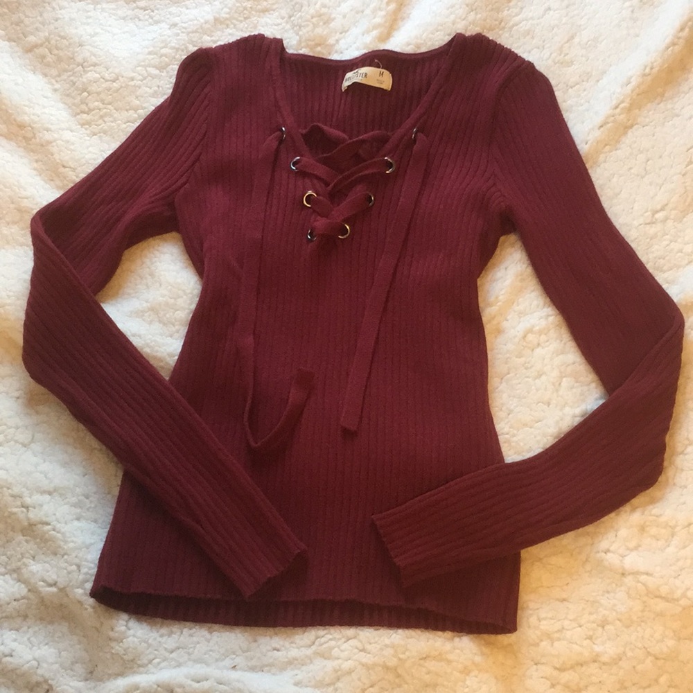 Ribbed sweater